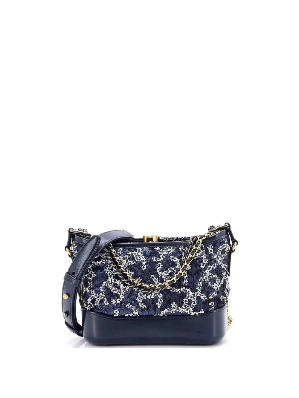Chanel Gabrielle Hobo Logo Motif #205521C35B
